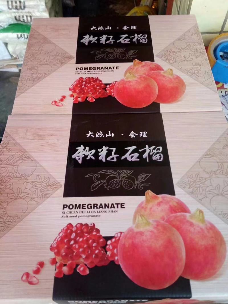 四川凉山会理突尼斯软籽石榴
