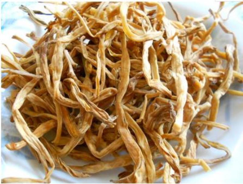 大量湖南黄花菜二级大条菜