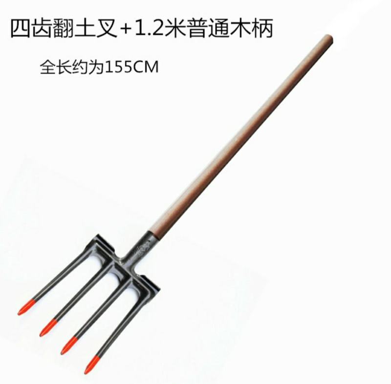 松土神器户外翻土开荒锄头深翻器耙子农具家用挖土工具钢