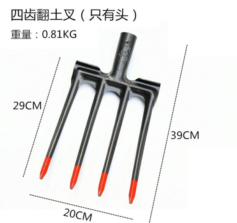 松土神器户外翻土开荒锄头深翻器耙子农具家用挖土工具钢