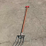 松土神器户外翻土开荒锄头深翻器耙子农具家用挖土工具钢