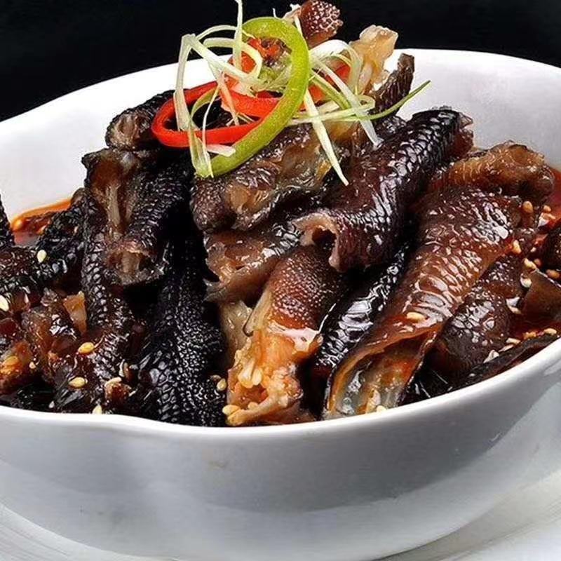 麻辣鸡爪无骨鸡爪红油去骨黑凤爪乌鸡爪鸡脚熟食盐帮菜