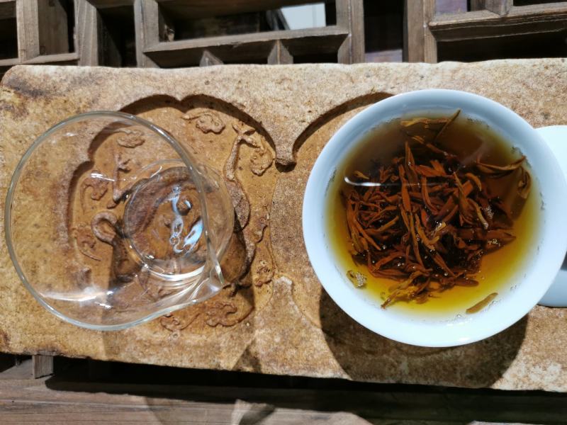 明前春茶云南滇红茶A级纯单芽金丝滇红功夫红茶包