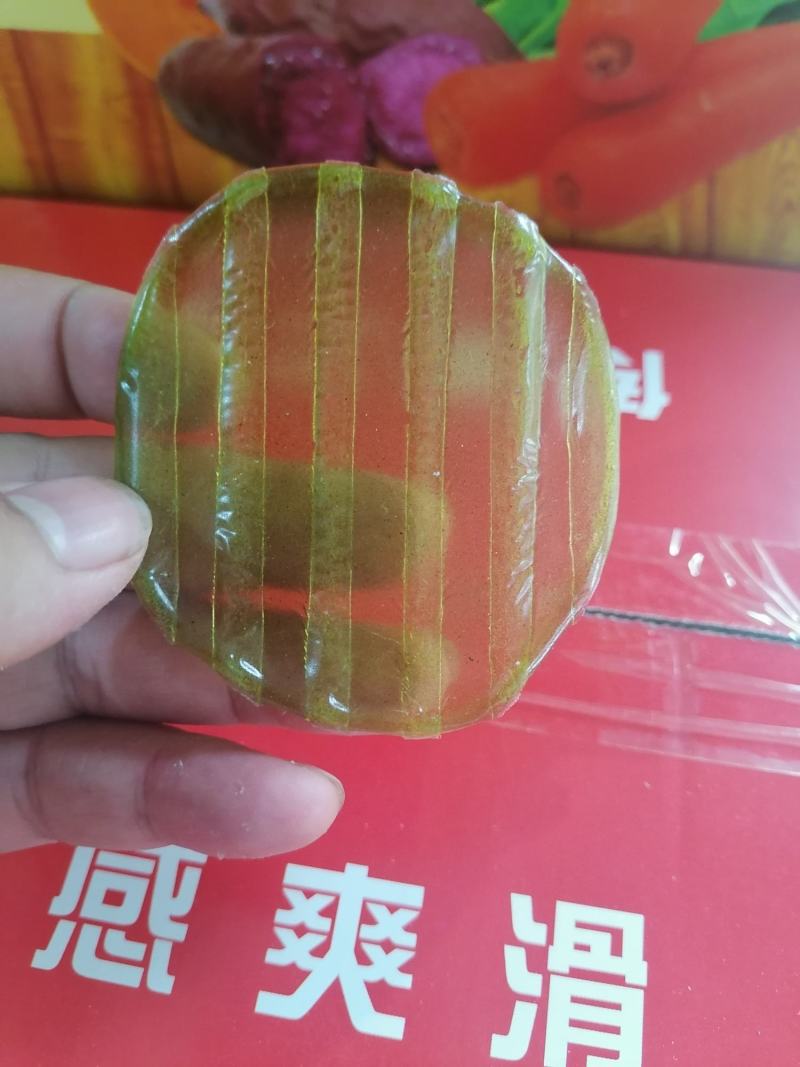 红薯粉皮/小圆粉皮/粉皮/彩色小粉皮蔬菜粉皮