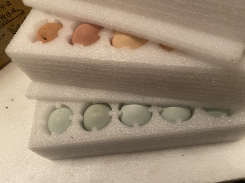 土鸡蛋珍珠棉蛋托鸭蛋泡沫蛋托快递运输包装