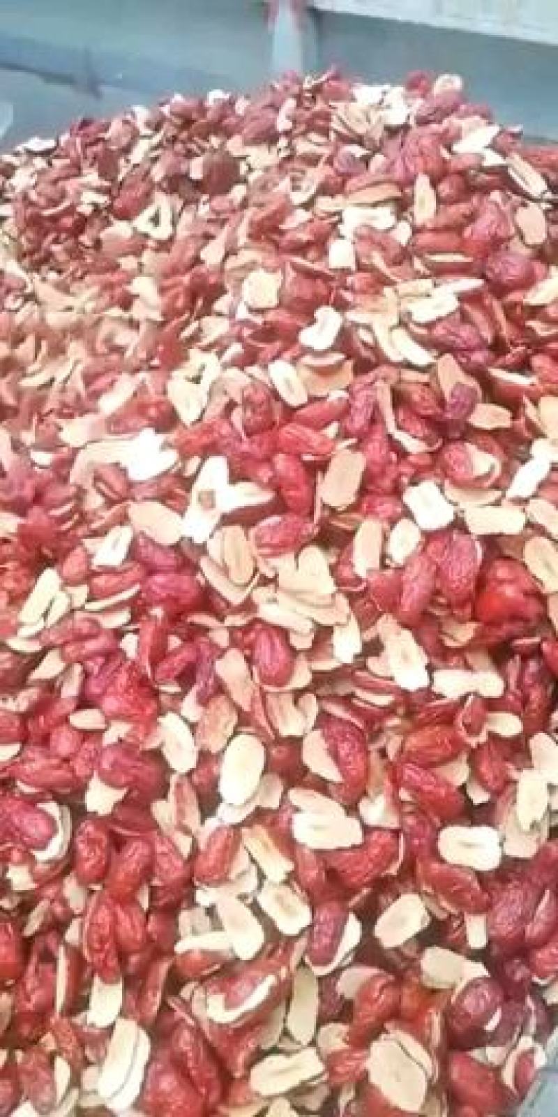 供电商直播带货新疆红枣片灰枣片红枣干酥脆香甜可一件代发