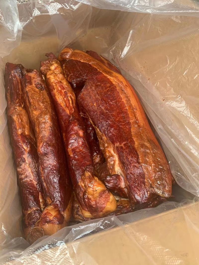 二刀腊肉，瘦肉多，干度好，早市，菜市热卖