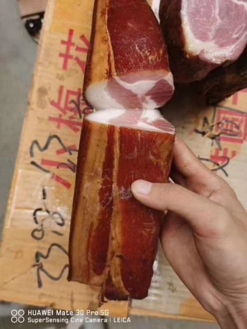二刀腊肉，瘦肉多，干度好，早市，菜市热卖