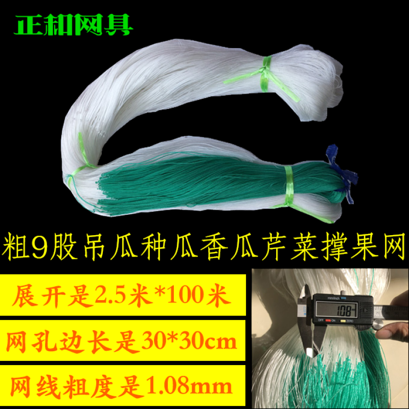 植物爬藤网黄瓜网苦瓜网豆角网南瓜网柑橘百香果攀爬网支架网