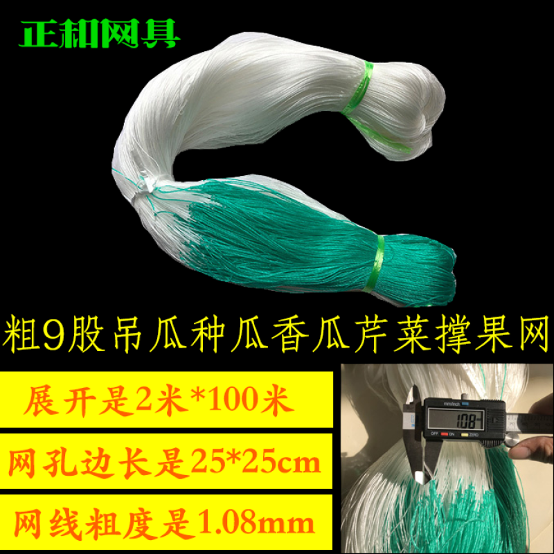 植物爬藤网黄瓜网苦瓜网豆角网南瓜网柑橘百香果攀爬网支架网