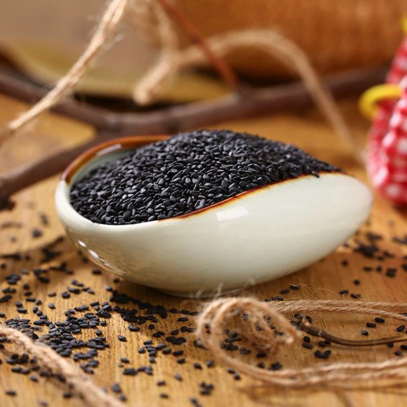 黑芝麻胡麻油麻批发零售中药材品质保证