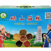 “硒山菇粮”：富硒杂粮+富硒高山香菇组合，礼品装