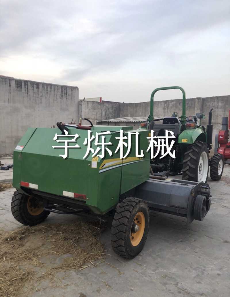 秸秆粉碎除尘滤土打捆机，青储黄储好装备，打捆机
