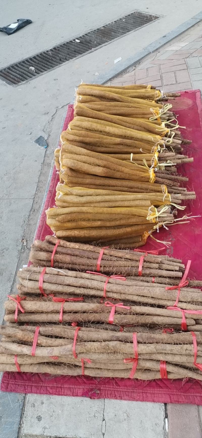 白玉麻山药细条货一件代发