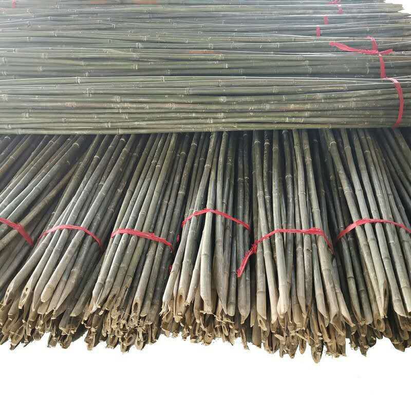 竹竿装饰潢粗楠小竹子防腐菜园搭架竹篱笆栅栏彩旗细竹杆跳舞