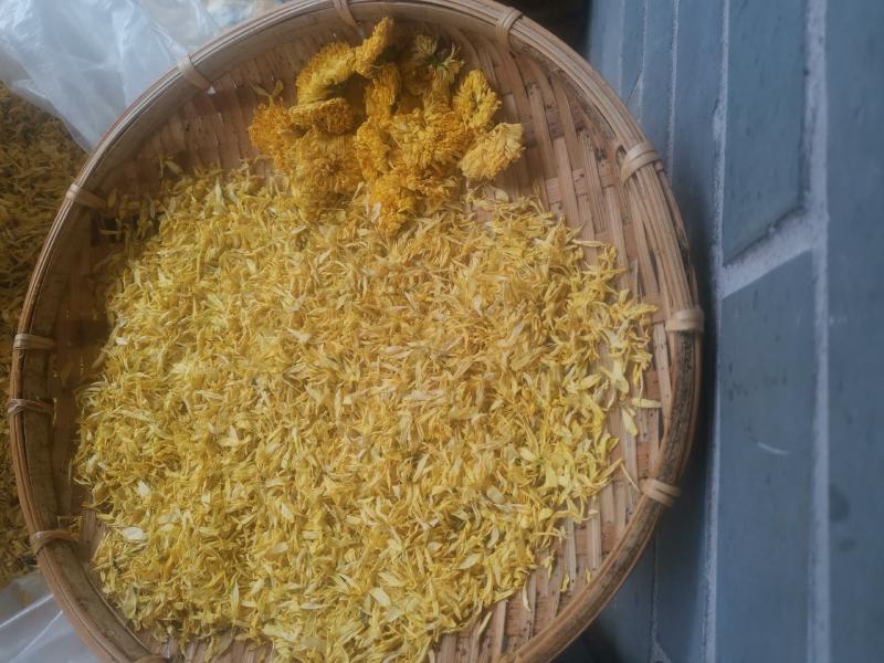金丝皇菊花瓣婺源皇菊花瓣黄山贡菊花瓣花沫子中药材原料