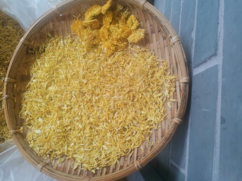 金丝皇菊花瓣婺源皇菊花瓣黄山贡菊花瓣花沫子中药材原料