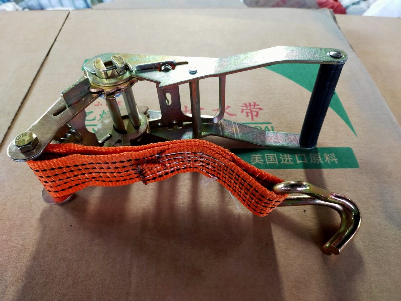安全带压膜带捆绑器救援车捆绑器供应大棚5公分压膜带捆绑器