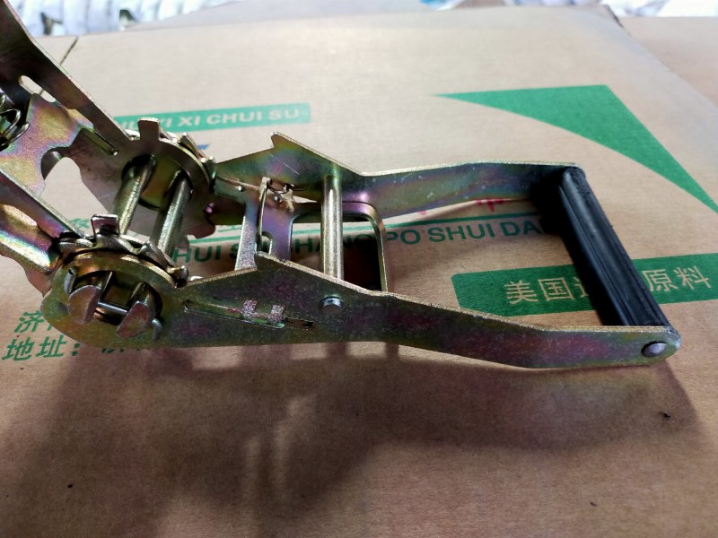 安全带压膜带捆绑器救援车捆绑器供应大棚5公分压膜带捆绑器