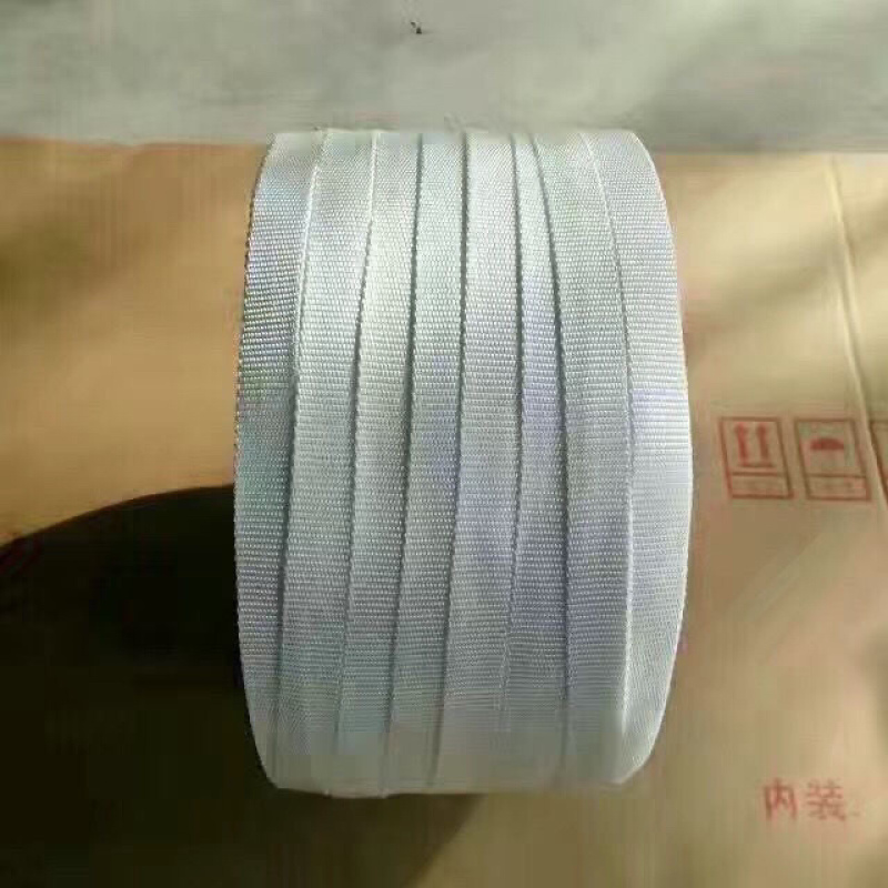 大棚配件压膜带抗老化加密加厚高强丝压膜线白色编织