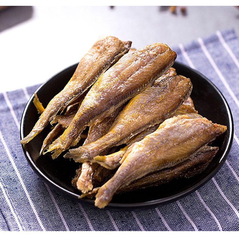 香酥小黄鱼非油炸香酥小黄鱼网红款碳烤小黄鱼