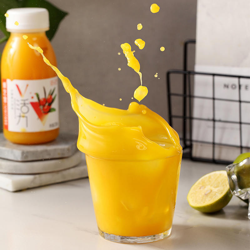 棘芝堂沙棘果汁饮料200ml×10瓶整箱新疆特产阿勒