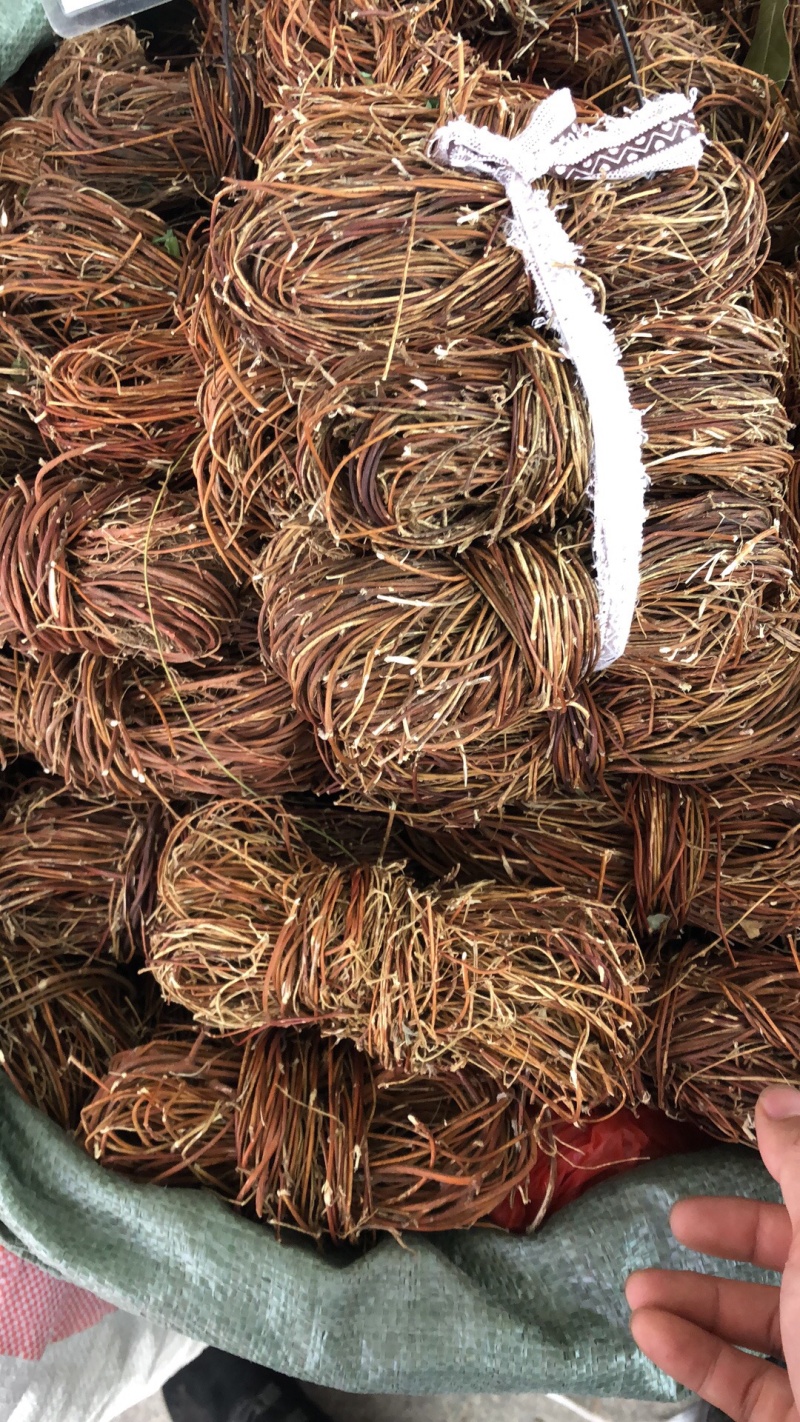 新货广西鸡骨草扎把无硫光杆