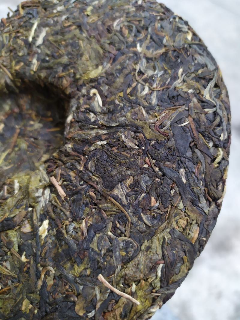 云南普洱生茶17年越陈越香普洱茶云南勐海七子饼茶1饼