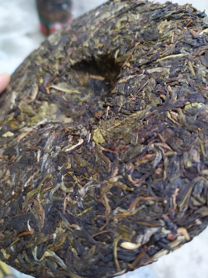 云南普洱生茶17年越陈越香普洱茶云南勐海七子饼茶1饼