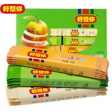 好想你枣片360克组合枣片三种口味混合原味野酸味阿胶味儿