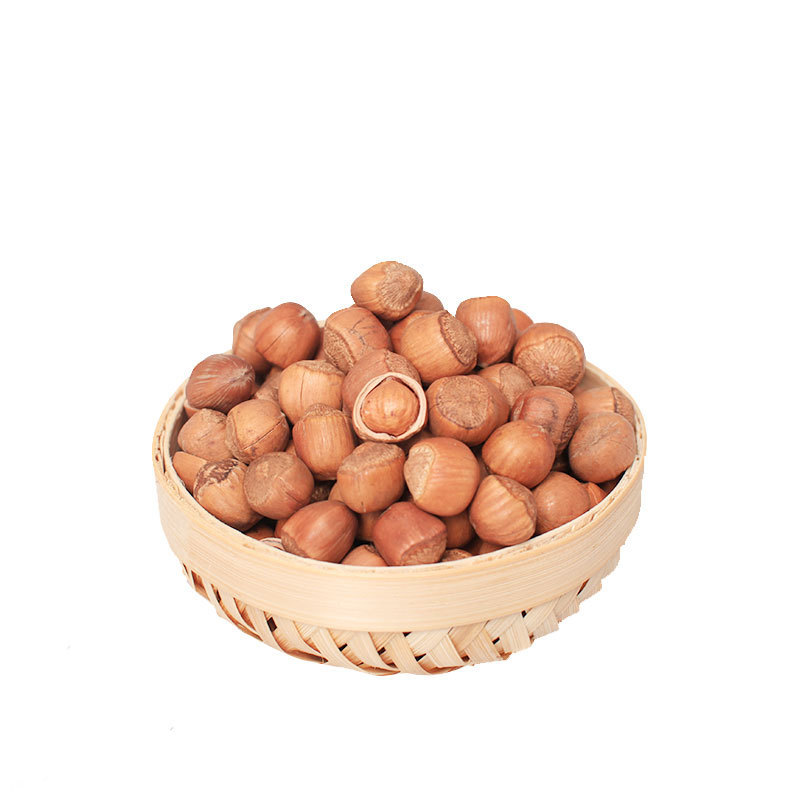 开口榛子散装原味500g休闲零食野生东北特产坚果大颗粒