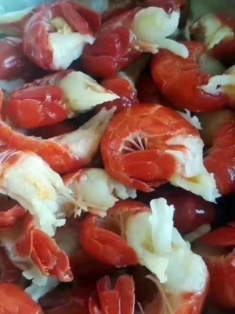 特级龙虾尾（鲜活现剥）口感鲜脆，欢迎订购
