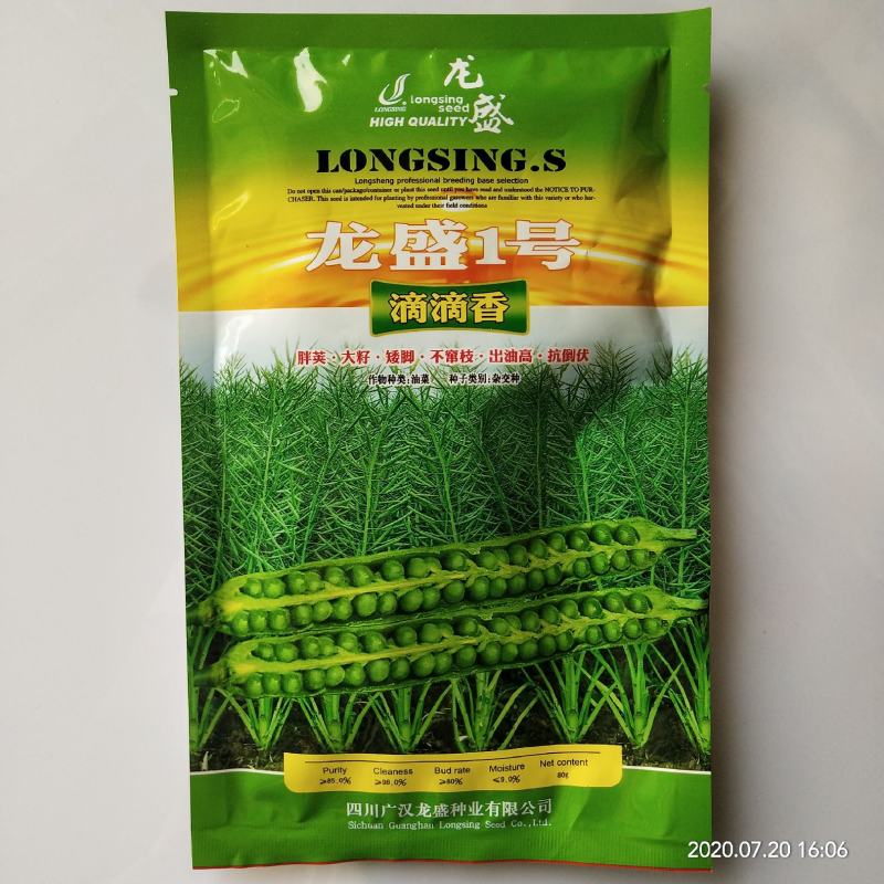 油菜籽种子矮杆抗倒伏春秋直播移栽品种子种子
