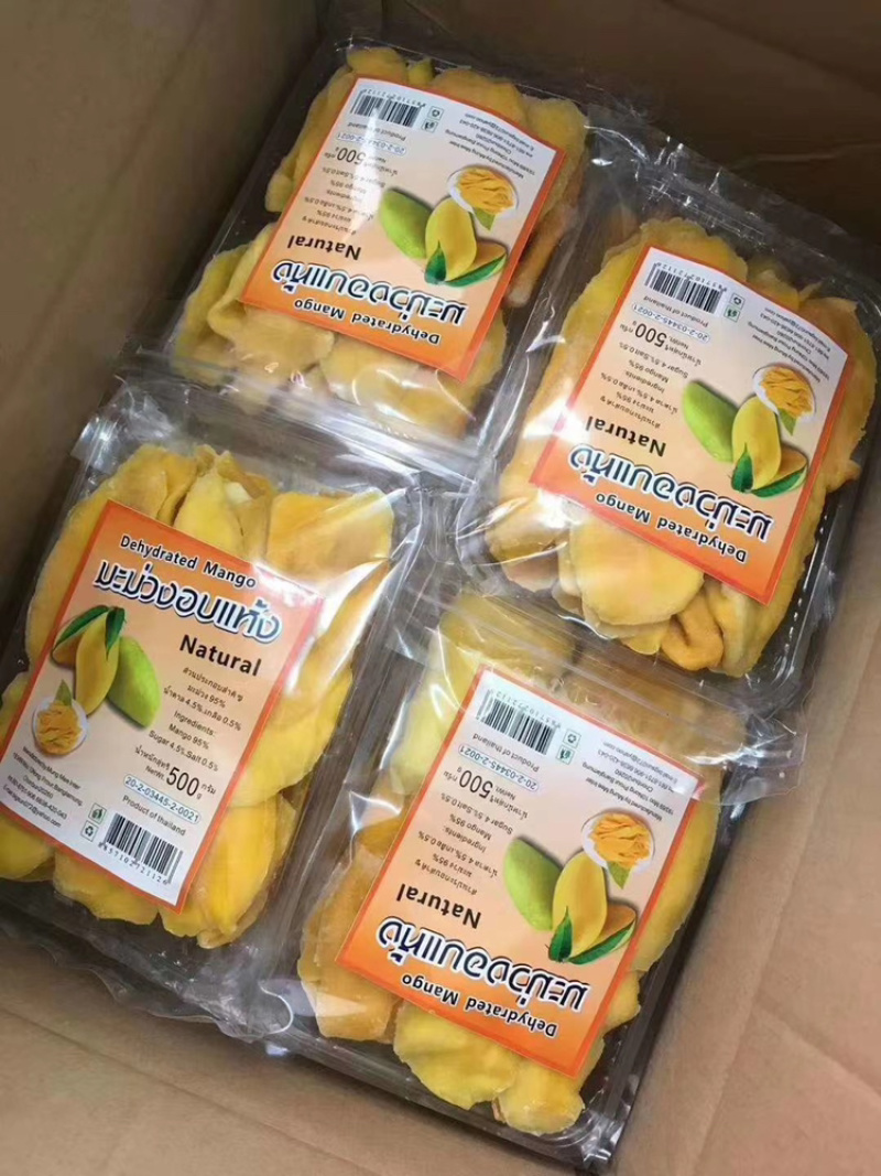 越南芒果干大片A级500克24元/包批发