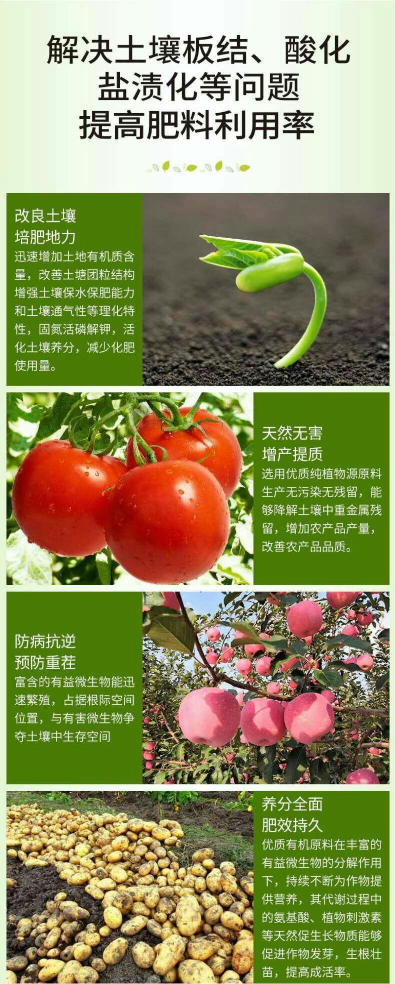 菌肥生物有机肥微生物肥微生物菌剂果树蔬菜底肥粉状