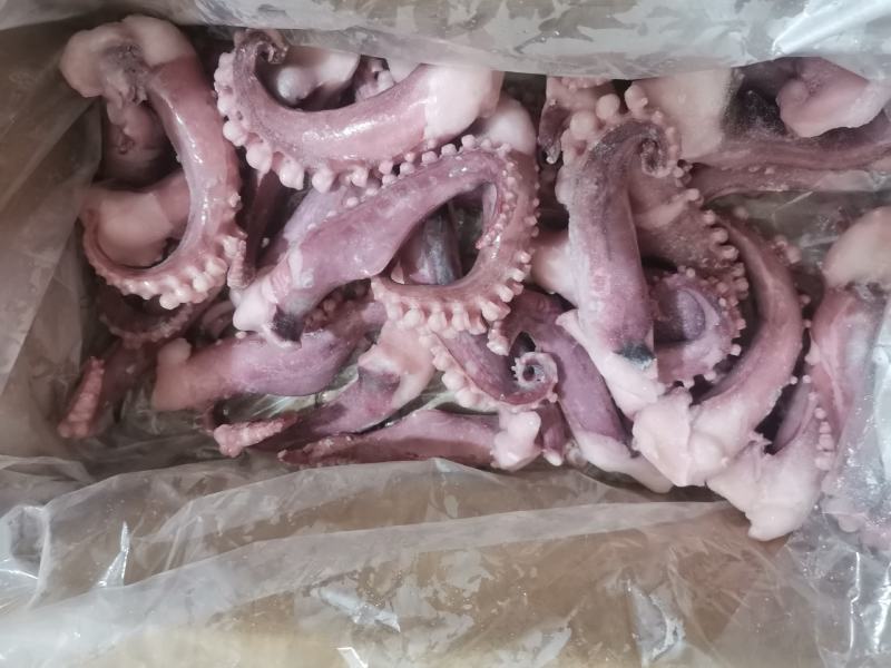 章鱼足大个70-100克一个八爪鱼足腿10斤一箱包邮穿串