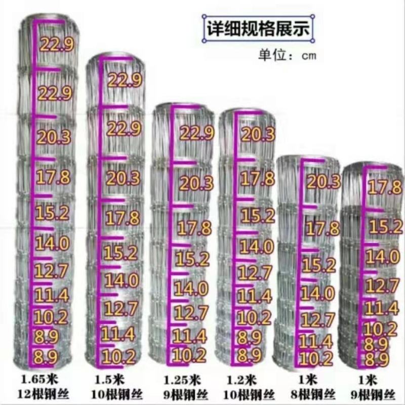 热镀锌养殖网牛栏网养猪养羊养牛防护网草原网量大从优