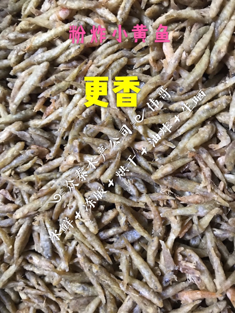 粉炸小黄鱼一手货源一年四季有货