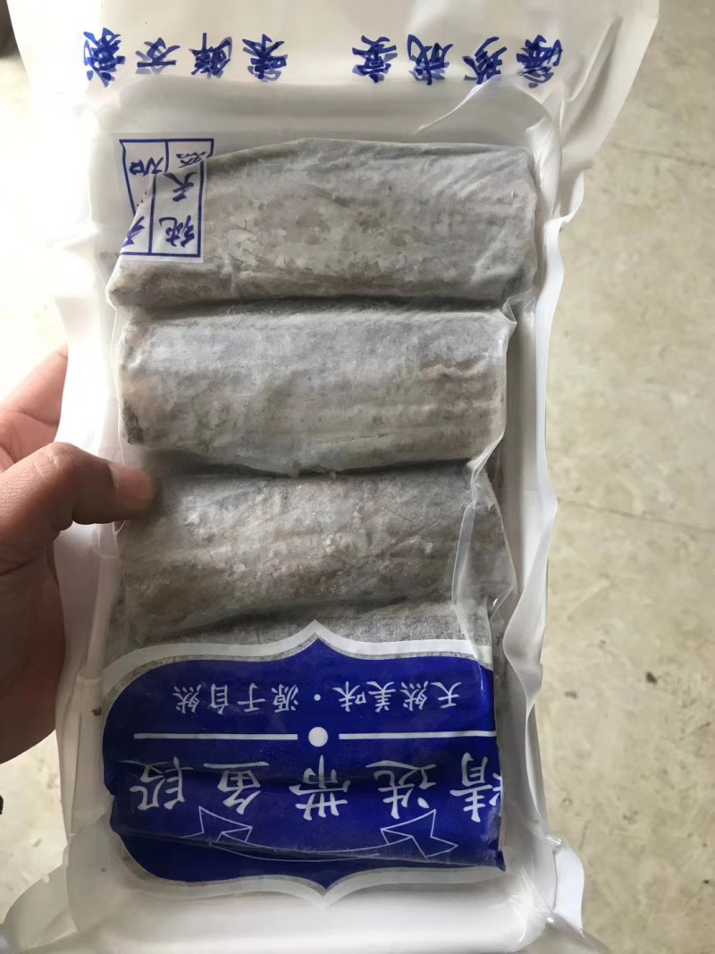 连云港本地带鱼中段去头去尾带鱼段无冰衣带鱼段