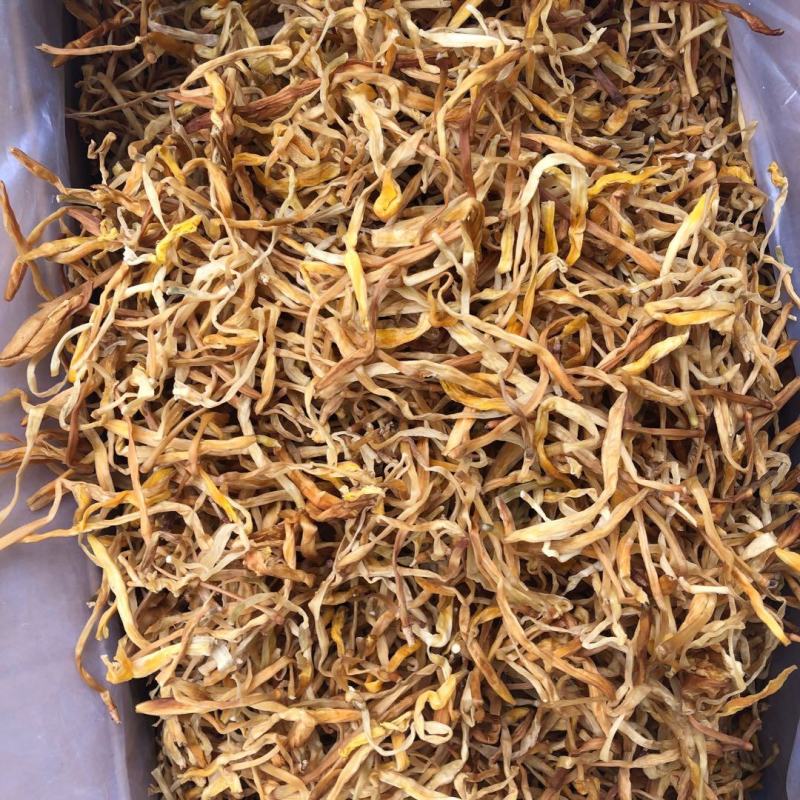 黄花菜，直条，原菜，保鲜菜，一件20斤，地摊产品