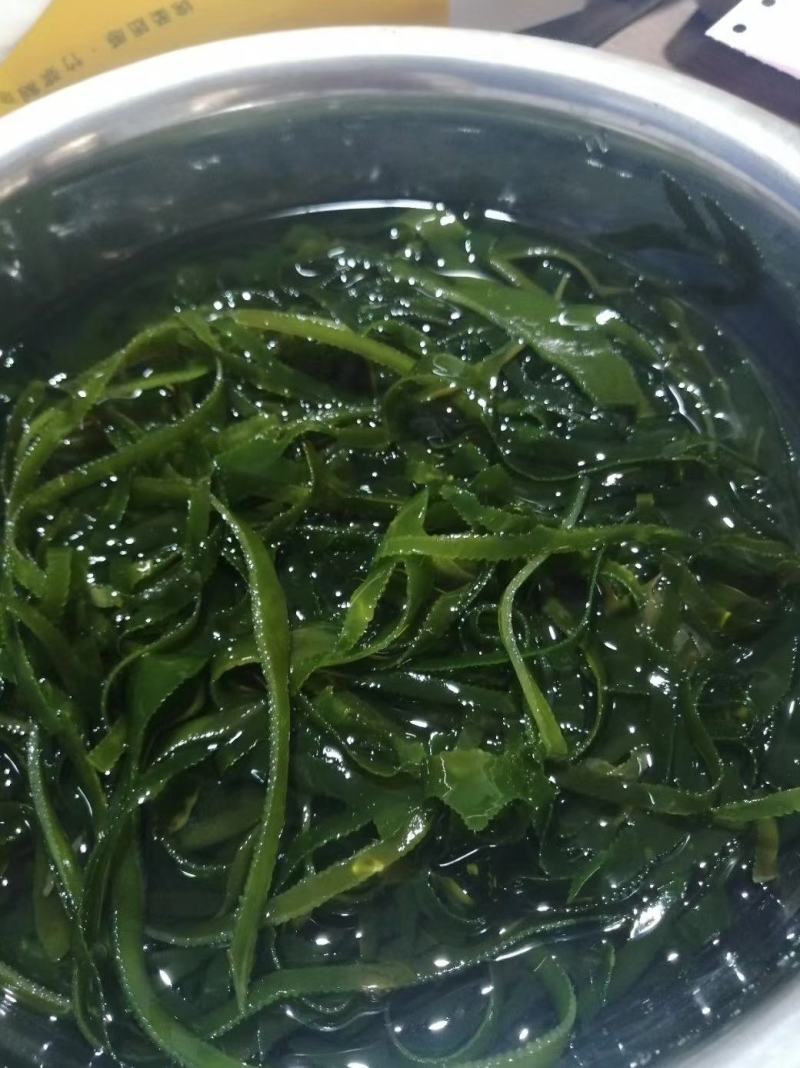 海带丝，干海带丝，颜色绿，无黄叶，无碎渣