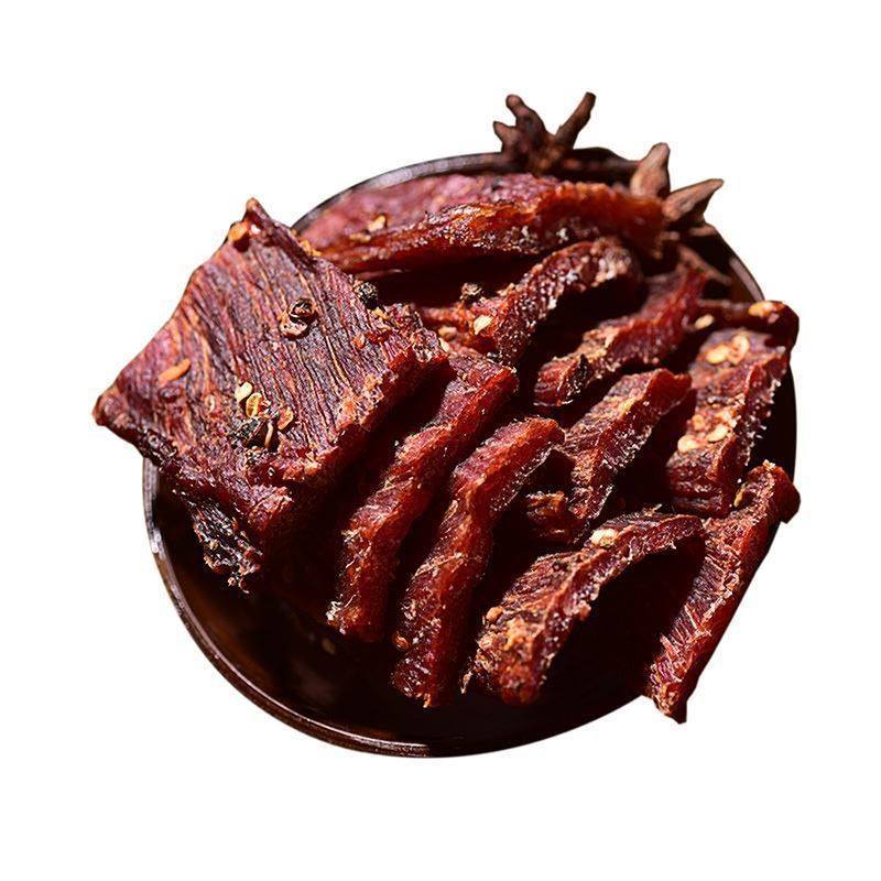厂家直销麻辣五香风干肉牛肉干牛肉条门店景区手撕肉500克