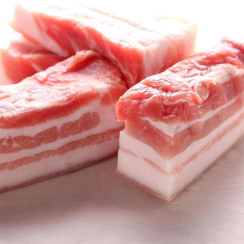 新鲜五花肉块5斤带皮生猪肉生鲜冷冻猪肉五花肉丁2斤批发价