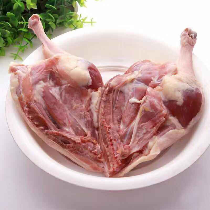 鸭边腿新鲜冷冻生鸭腿整箱20斤批发鸭腿肉带边骨鸭腿大
