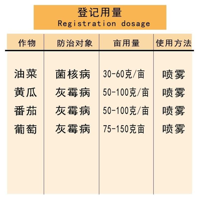 灰灵顿啶酰菌胺腐霉利西红柿蔬菜灰霉菌核病农药杀菌剂