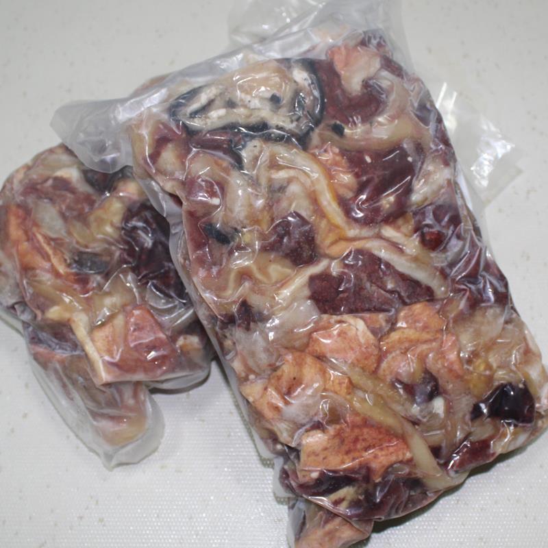 新鲜冷冻熟牛杂20斤整箱批发商用牛杂碎牛肠牛头肉牛肚