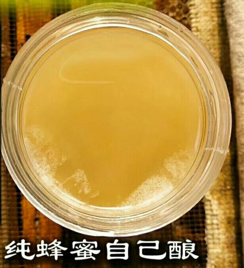 湘西龙山县里耶镇八面山的自家养土蜂蜜出售