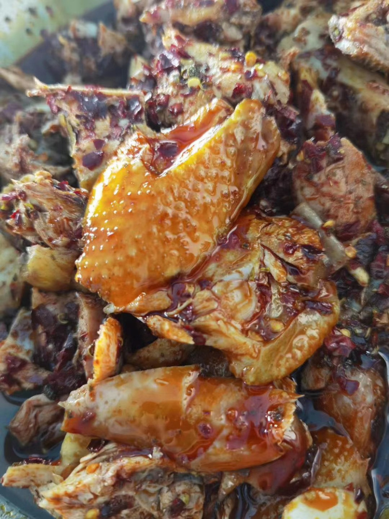 麻辣鸡，丰都特产鬼城麻辣鸡