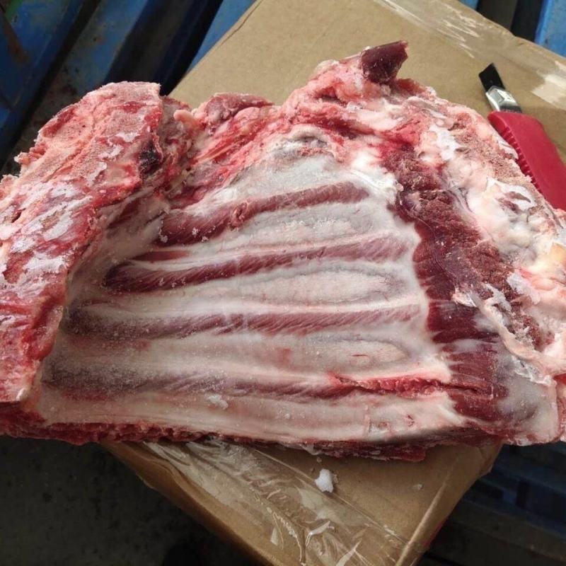 冷冻新鲜猪无颈前排猪肋排猪排骨多肉排骨条