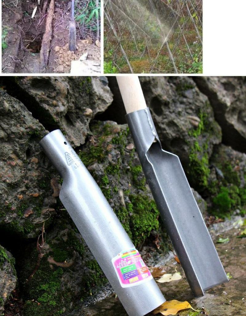 农用小型铁锹铁铲铲子锰钢洛阳铲取土器打洞挖土打井铲头